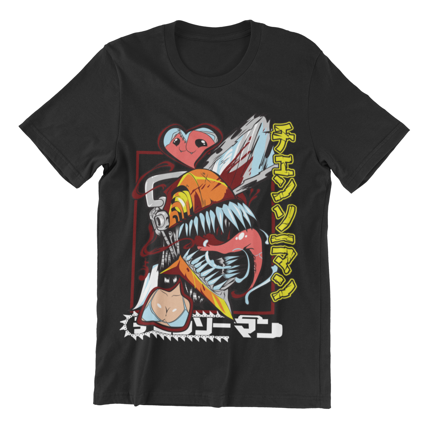 Camiseta Chainsawman Fangs