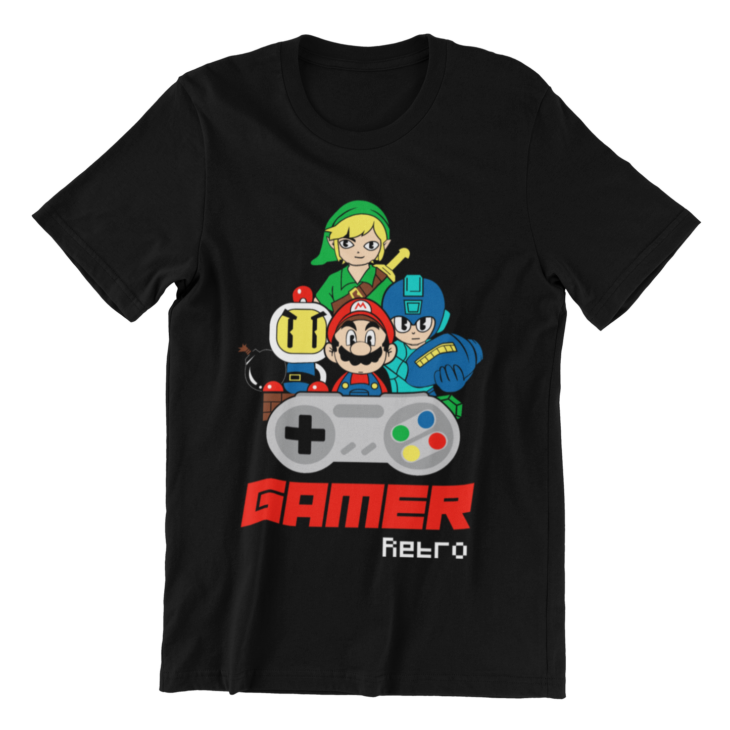 Camiseta Gamer Retro