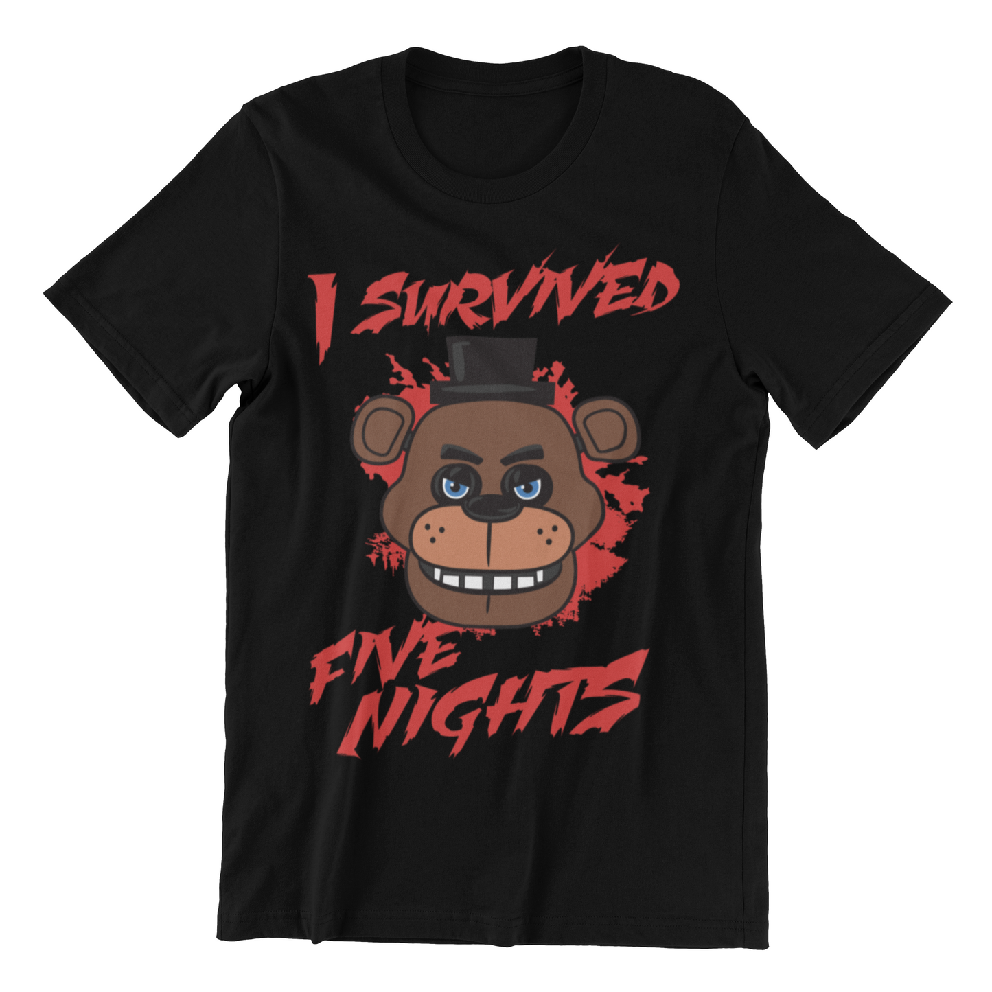 Camiseta Five Nights I Survived