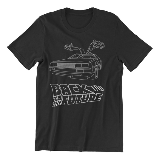 Camiseta Back to the Future Delorean