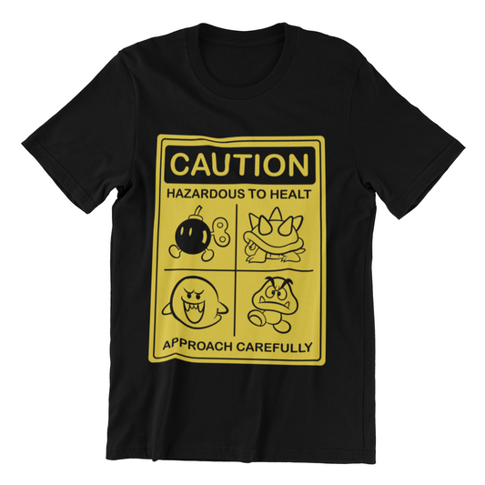 Camiseta Mario Caution