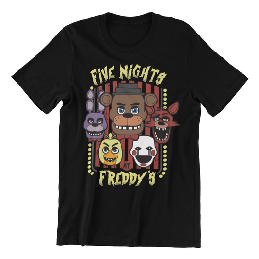 Camiseta 5 Nights Faces