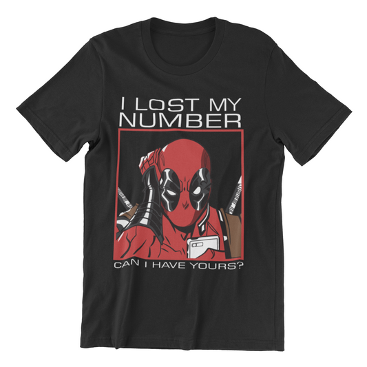 Camiseta Deadpool Number