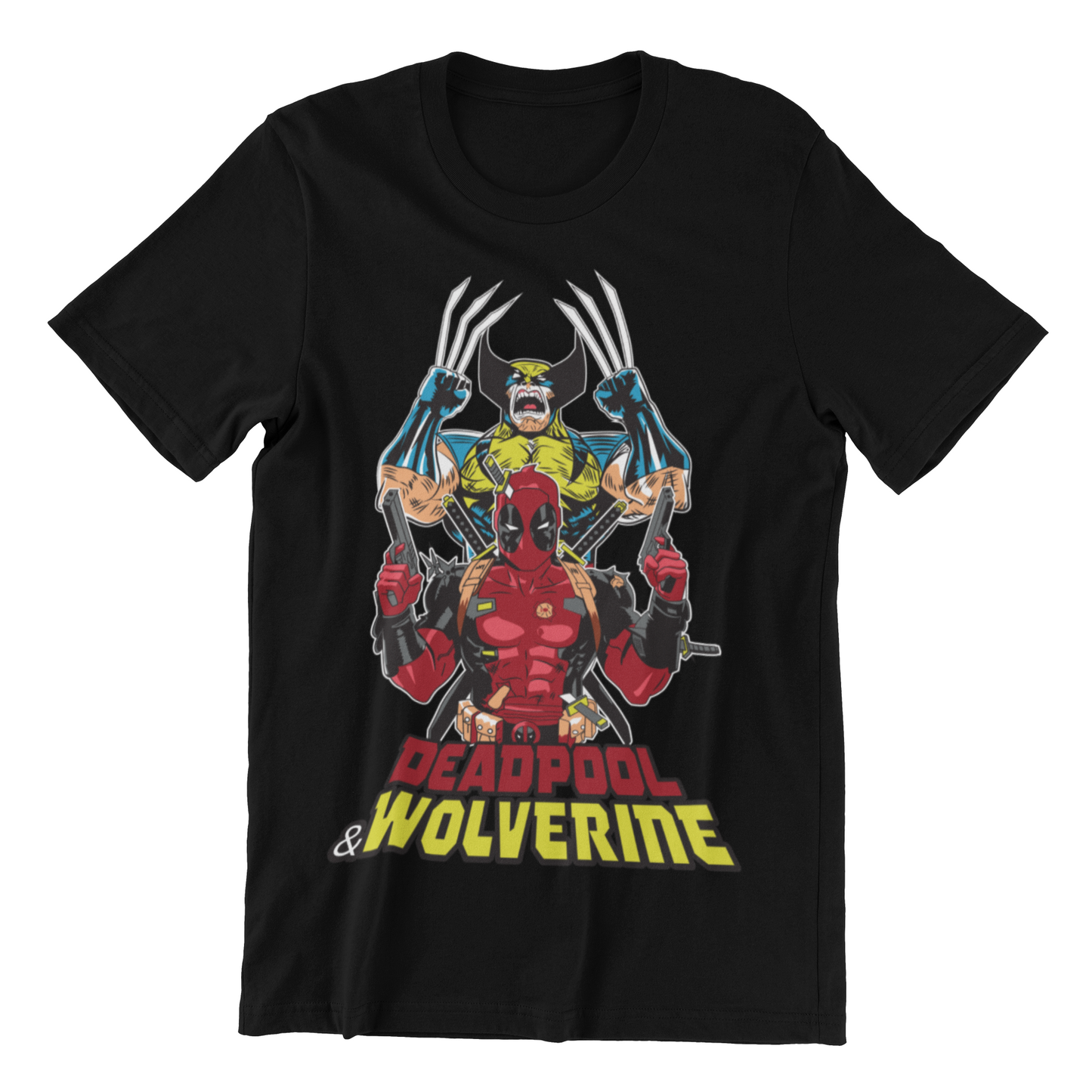 Camiseta Deadpool VS Wolverine Warriors