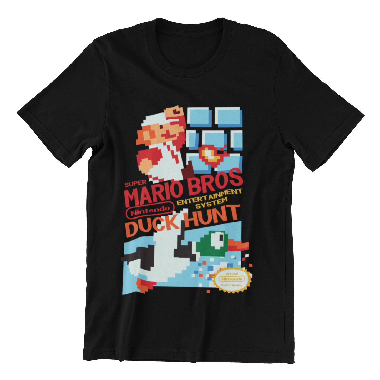 Camiseta Mario & Duck Hunt