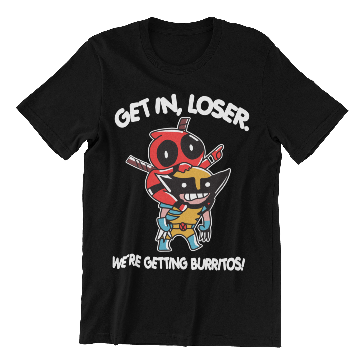 Camiseta Deadpool VS Wolverine Get In Loser