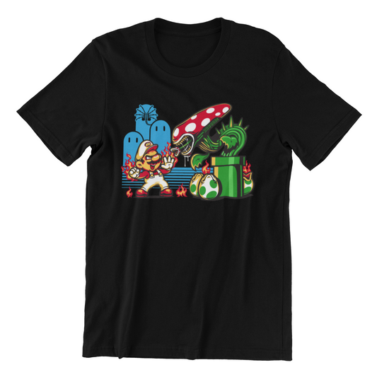 Camiseta Mario Vs Plant