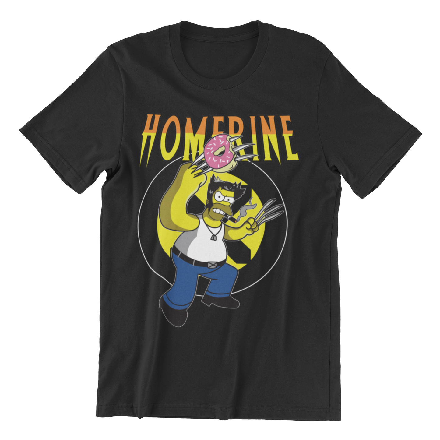 Camiseta Deadpool VS Wolverine Homerine