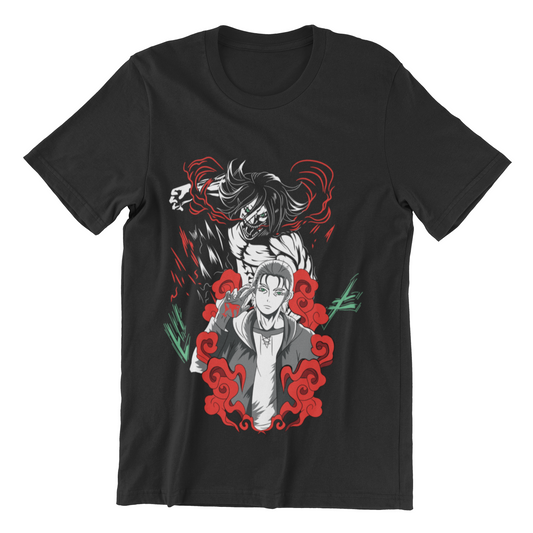 Camiseta Ataque de los Titanes Roses