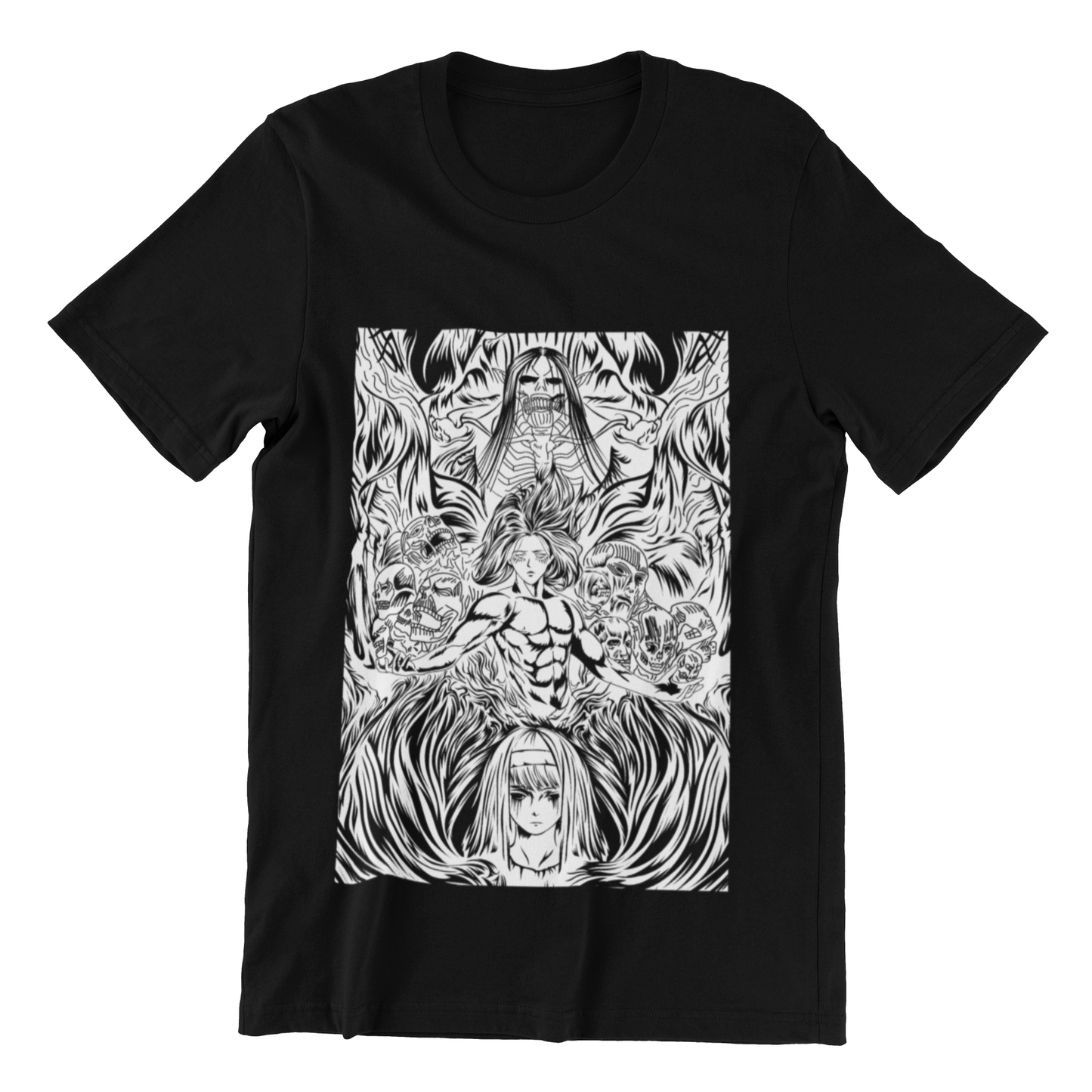 Camiseta Ataque de los Titanes BW