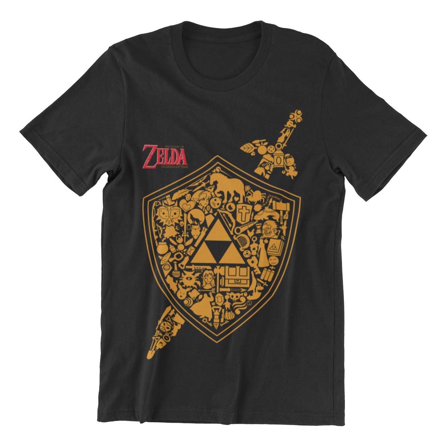 Camiseta Zelda Golden Logo