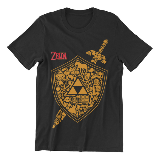 Camiseta Zelda Golden Logo