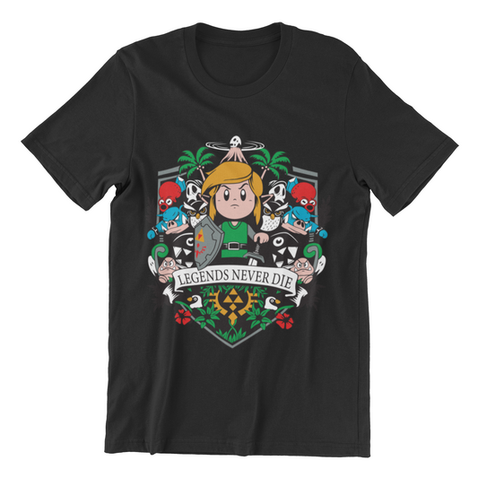 Camiseta Link Legends Never Die