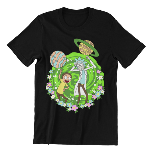 Camiseta  Rick & Morty Space